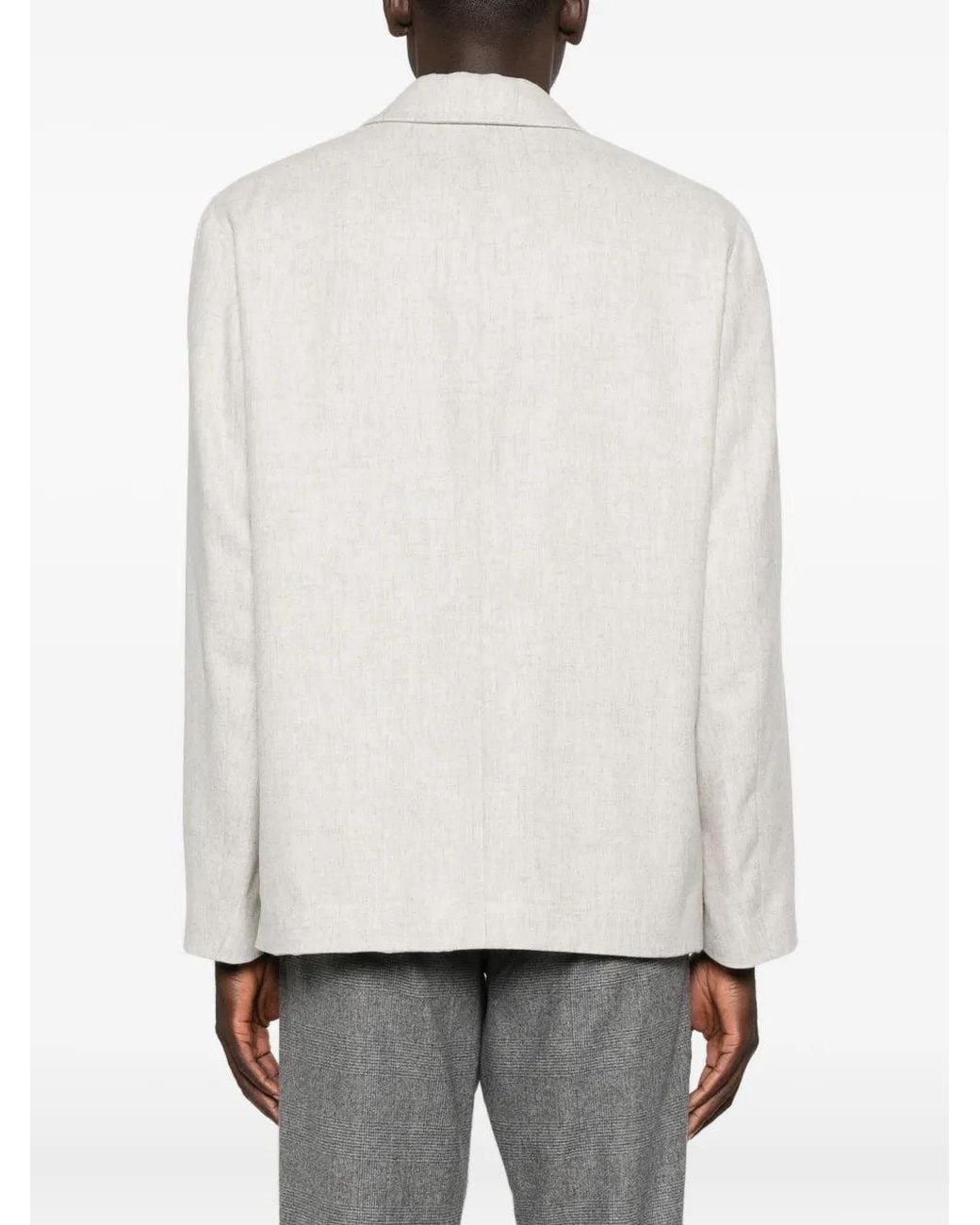 Lardini Jas Met Patchzakken in het White