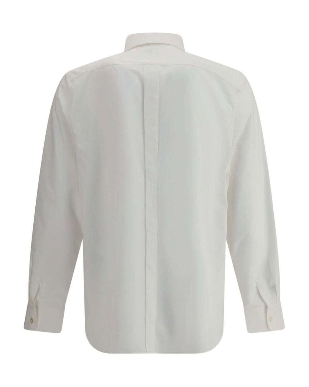 Saint Laurent White Cotton Shirt for men