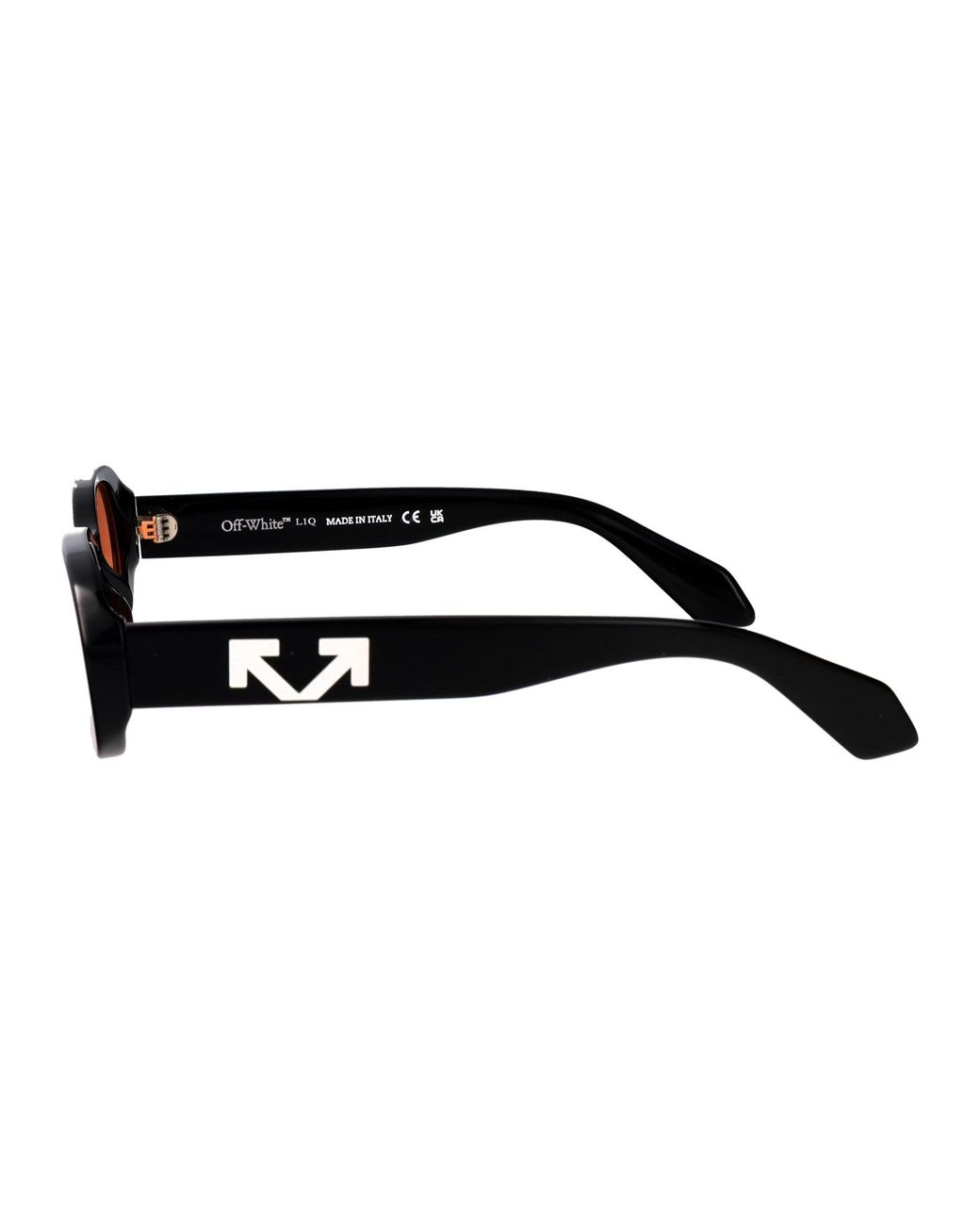 Off-White c/o Virgil Abloh Natural Shiny Acetate Sunglasses