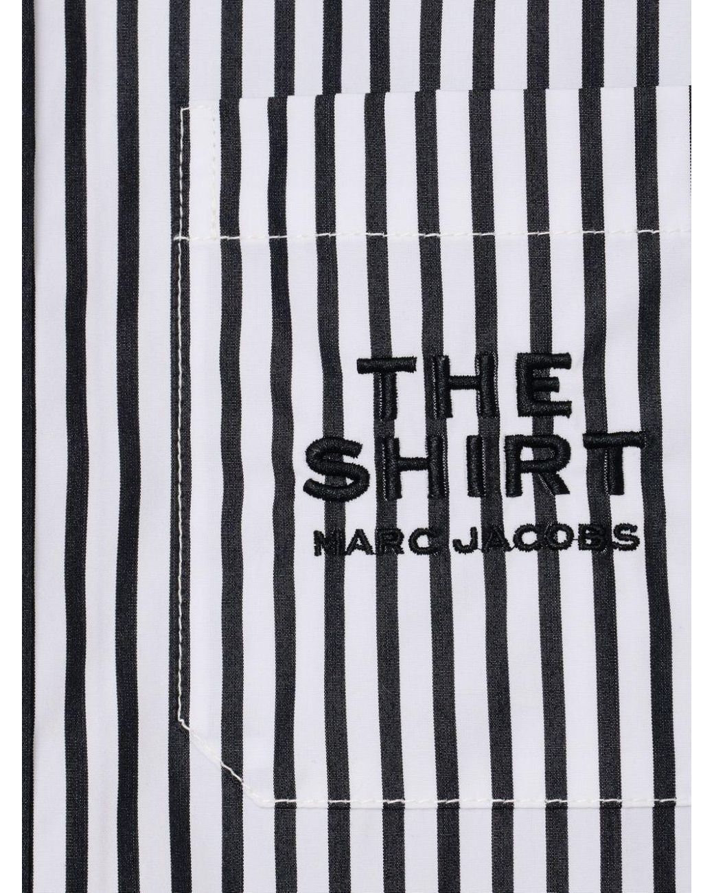 Marc Jacobs Black Striped Shirt