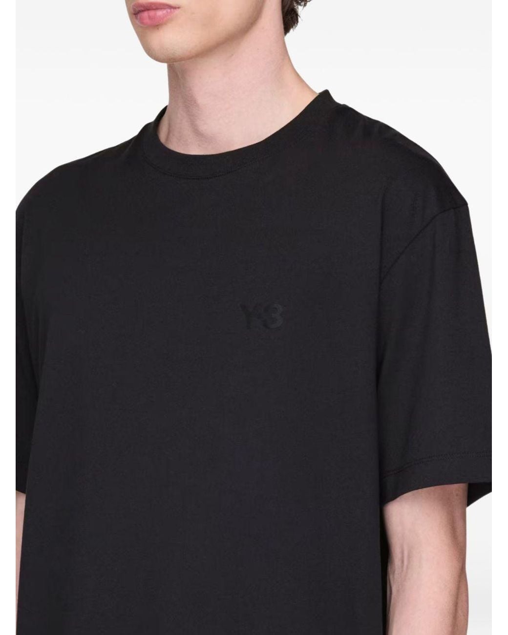Y-3 Blue Cotton T Shirt