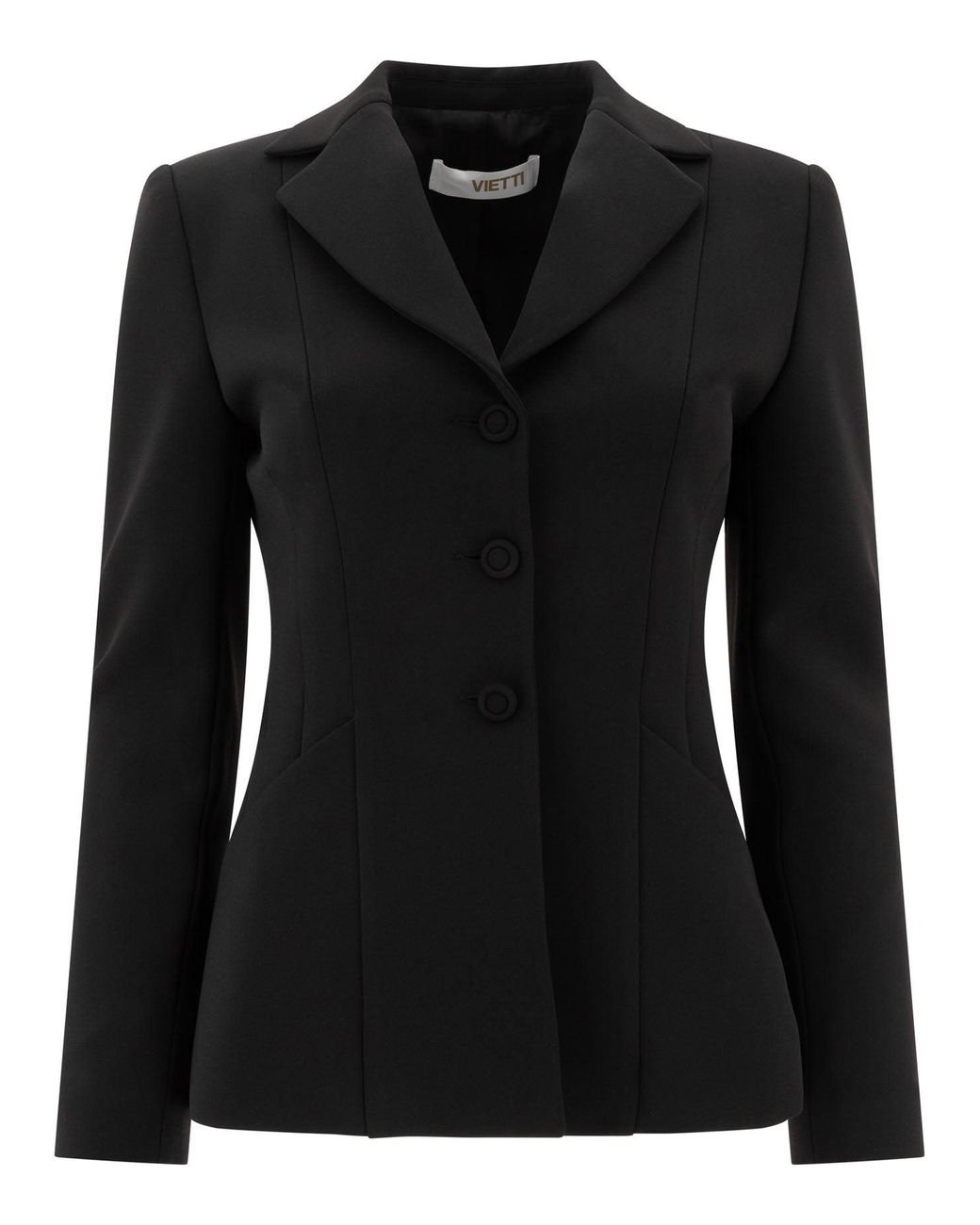 Blazer con botonadura simple Semler de color Black