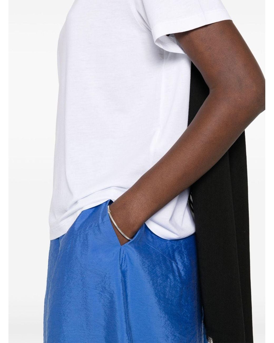 Totême  White Cotton Blend T-Shirt