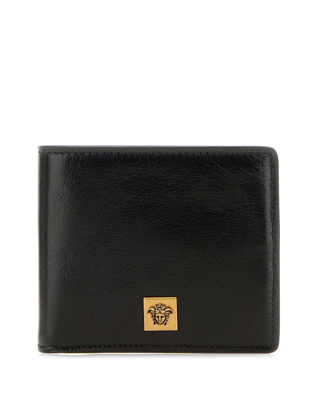 Versace Black Leather Wallet