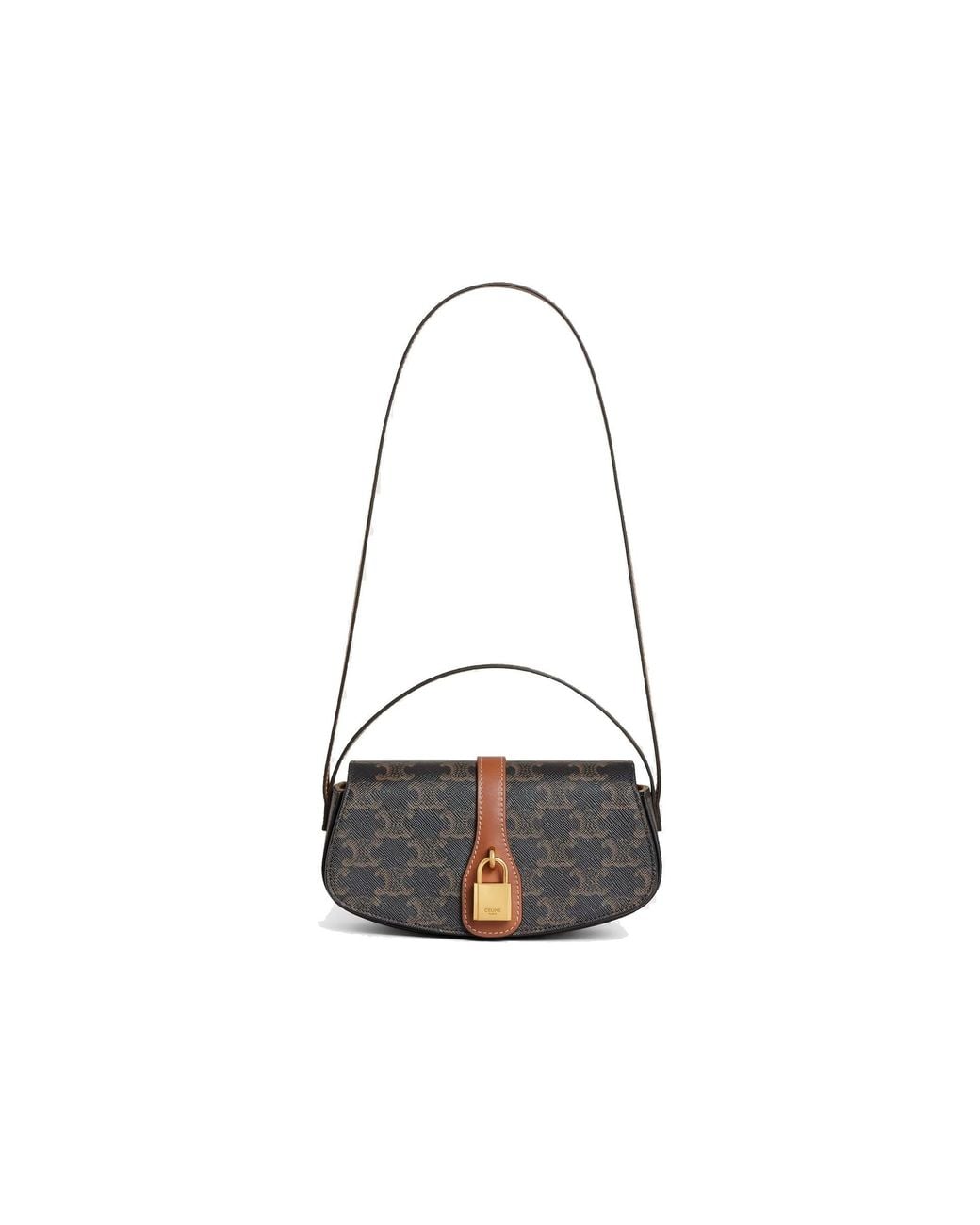 Céline Gray Triomphe Tabou Shoulder Bag