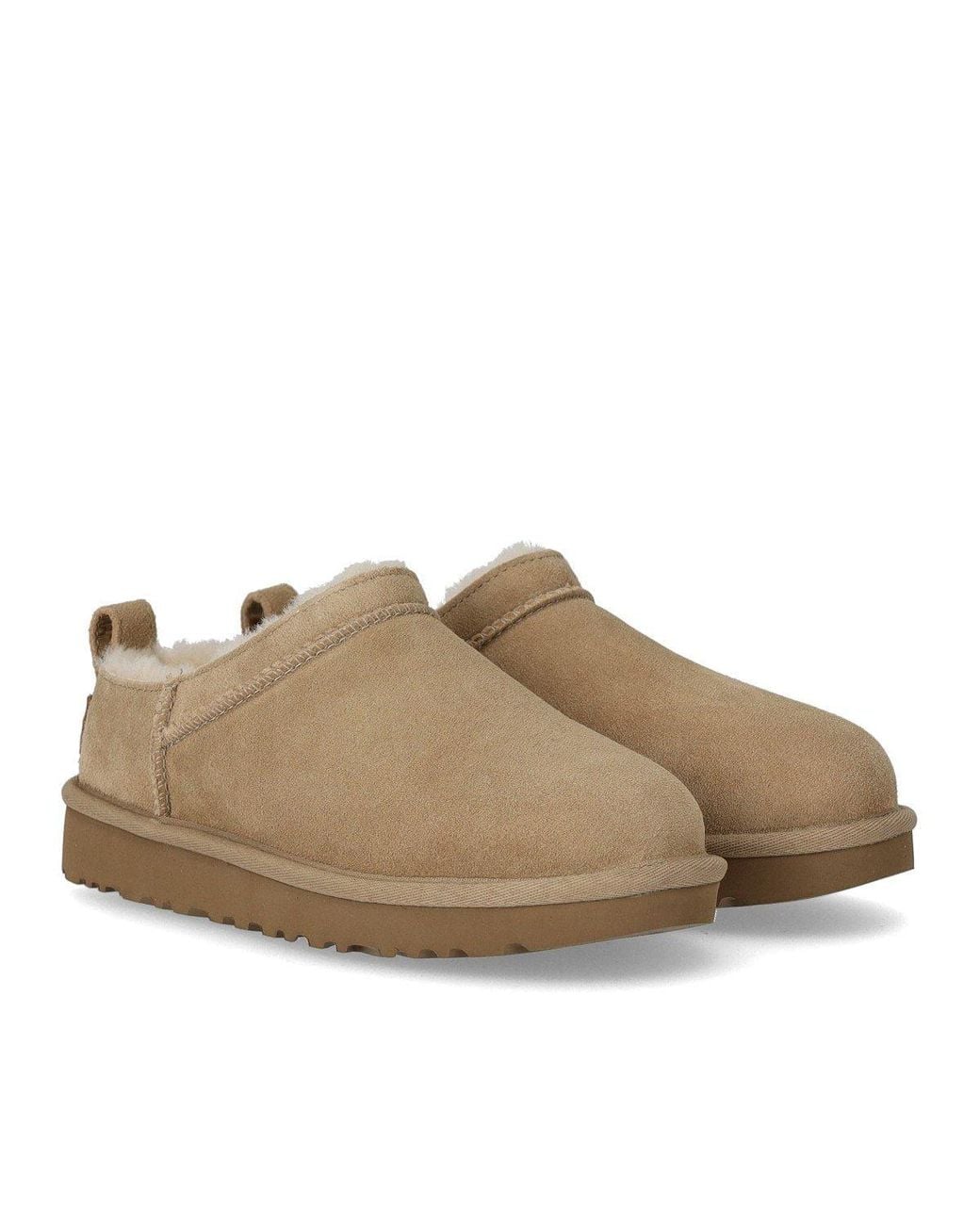 Ugg Brown Classic Micro Sand Bootie
