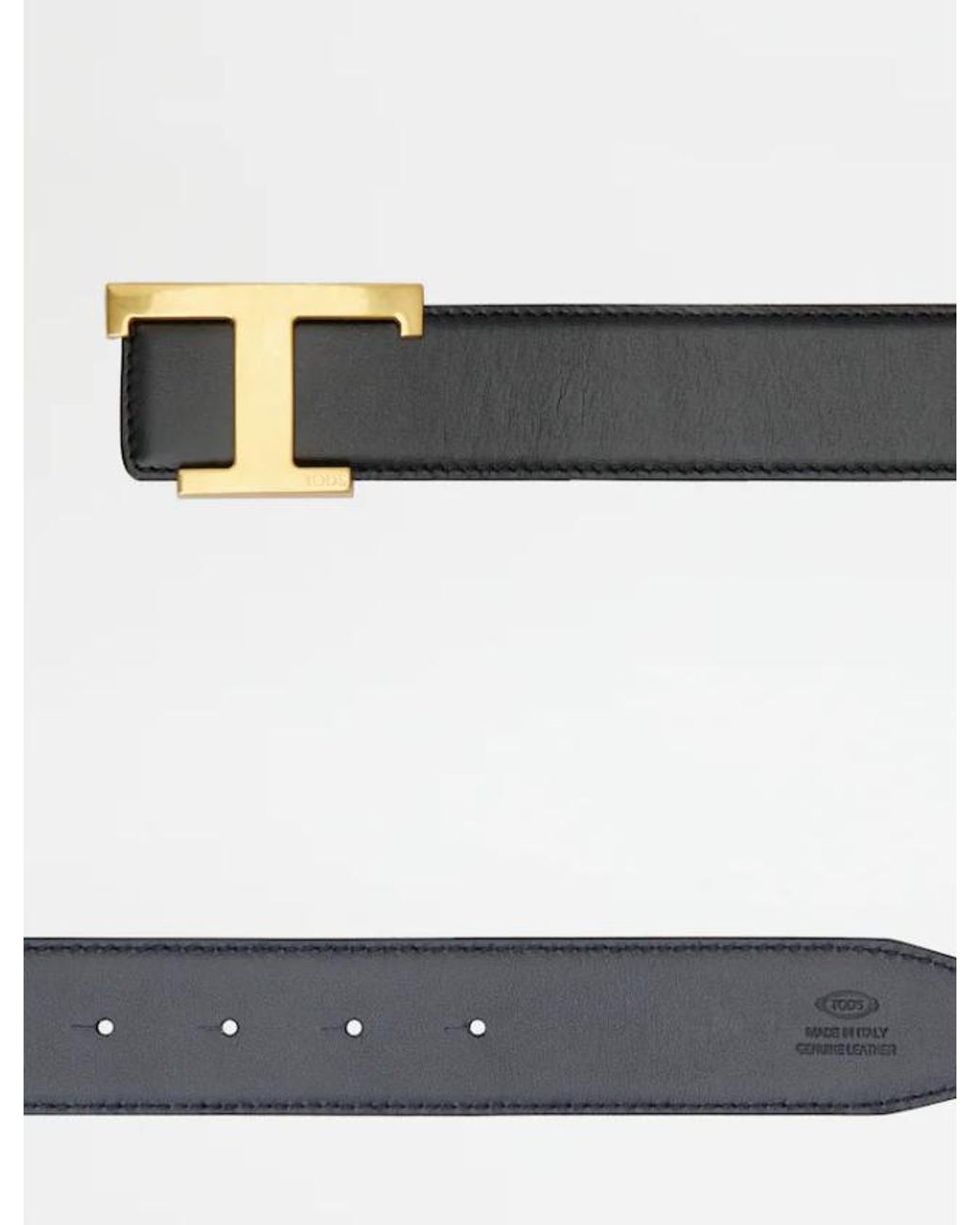 T Réversible Intemporel Tod's pour homme en coloris Black