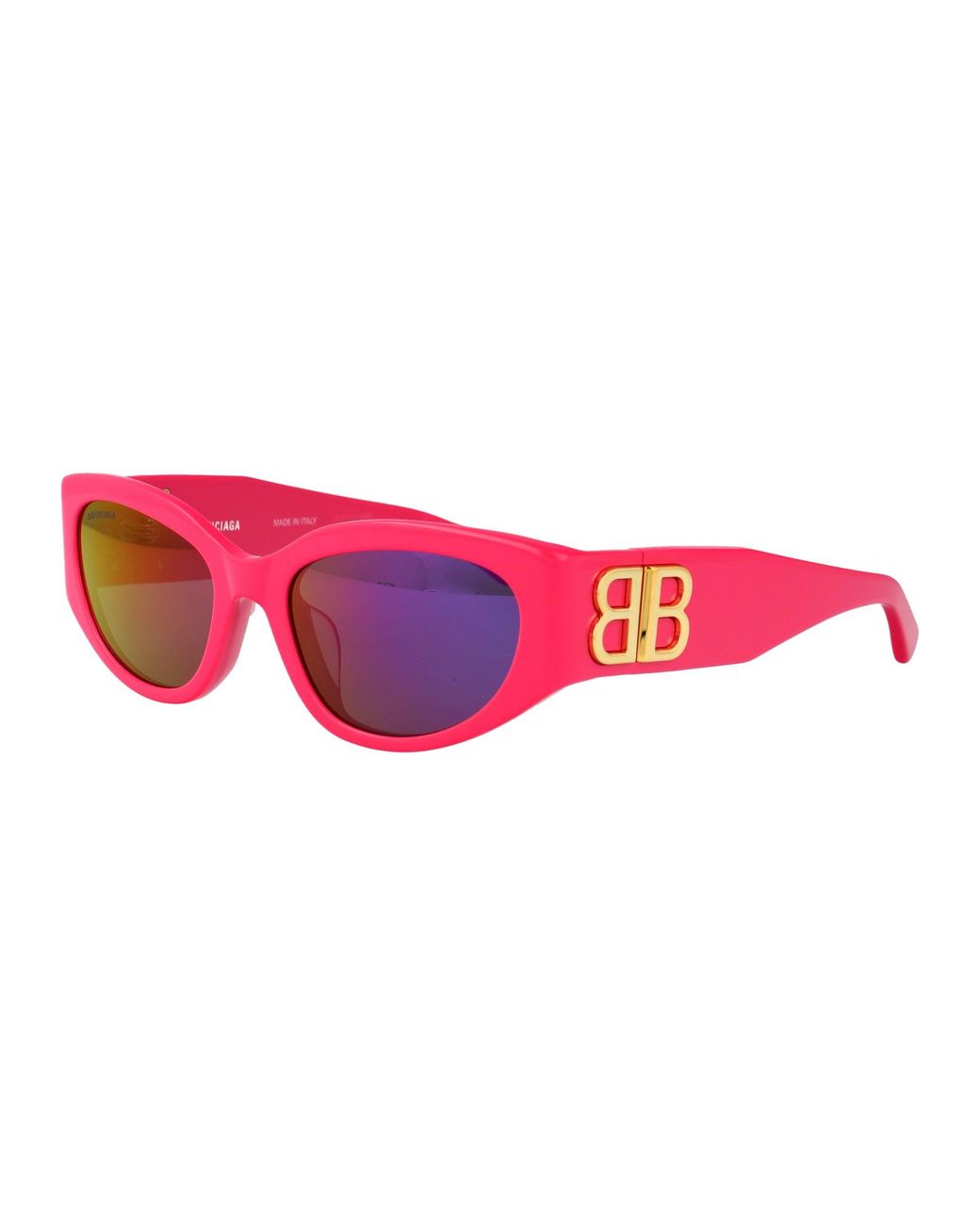 Balenciaga Red Sunglasses