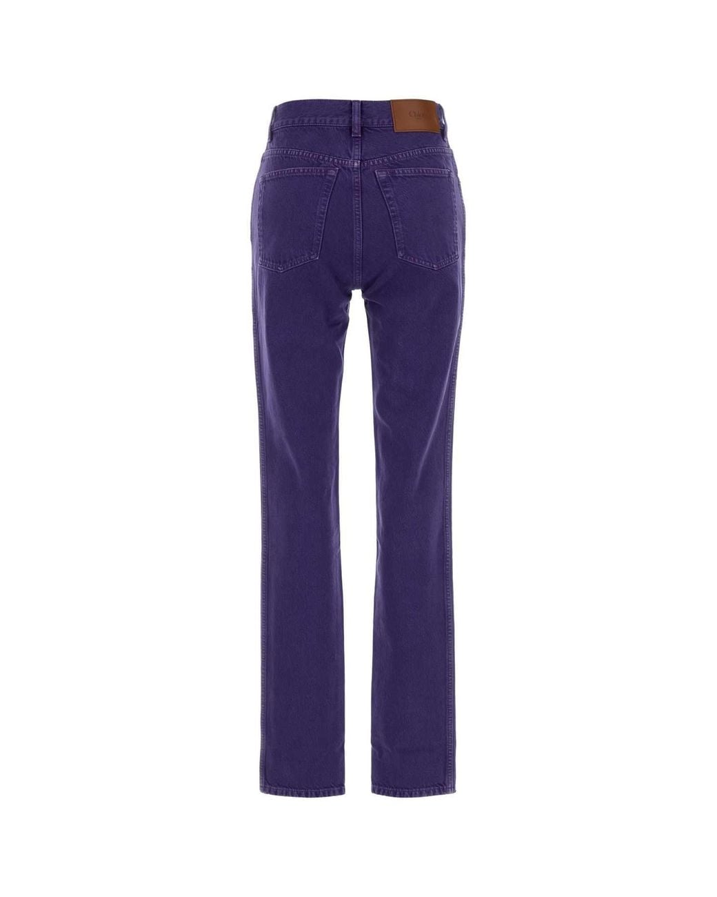 Chloé Blue Dp21 High-Rise Jeans