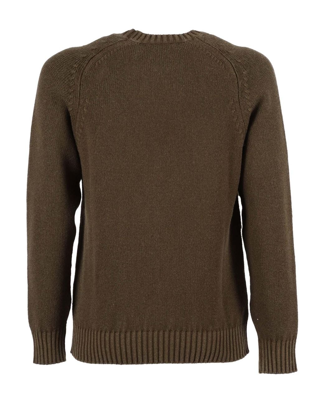 Circolo 1901 Brown Hammer R.G.Dyed Wool Turtleneck