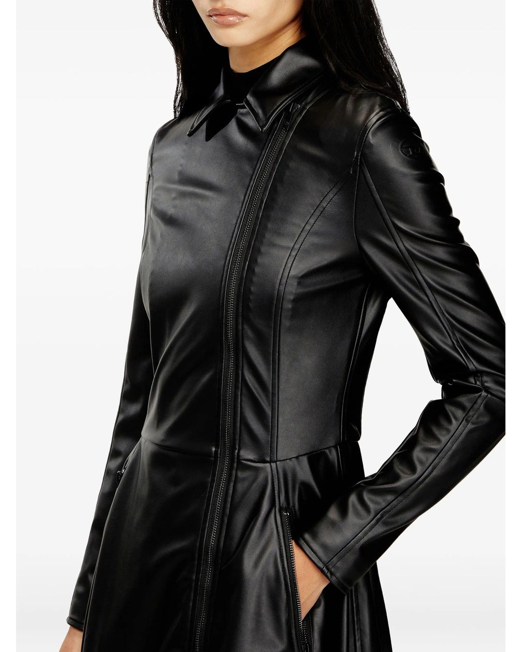 DIESEL D-Ragon Abito in Black | Lyst UK