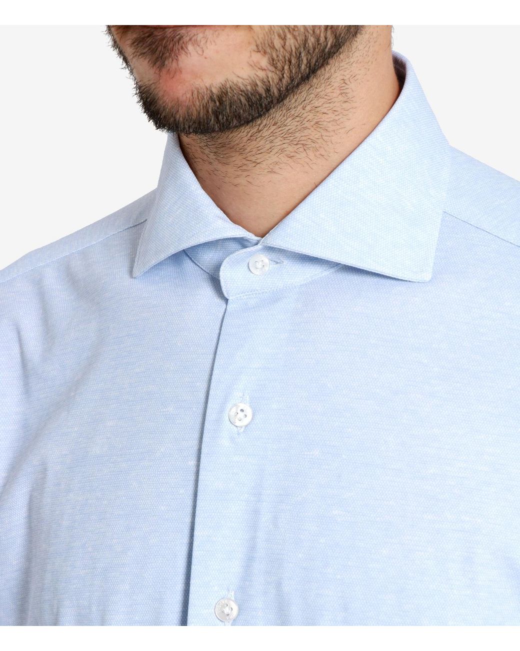 Barba Napoli Blue Shirts