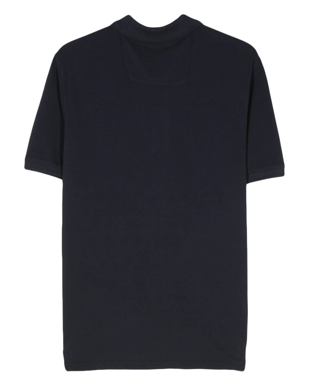 Parajumpers Blue Patch Polo for men