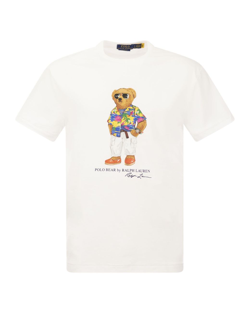 【POLO RALPH LAUREN】SLIM FIT POLO BEAR JERSEY T-SHIRT Ralph Lauren Slim Fit Polo Bear T Shirt Navy | Mainline