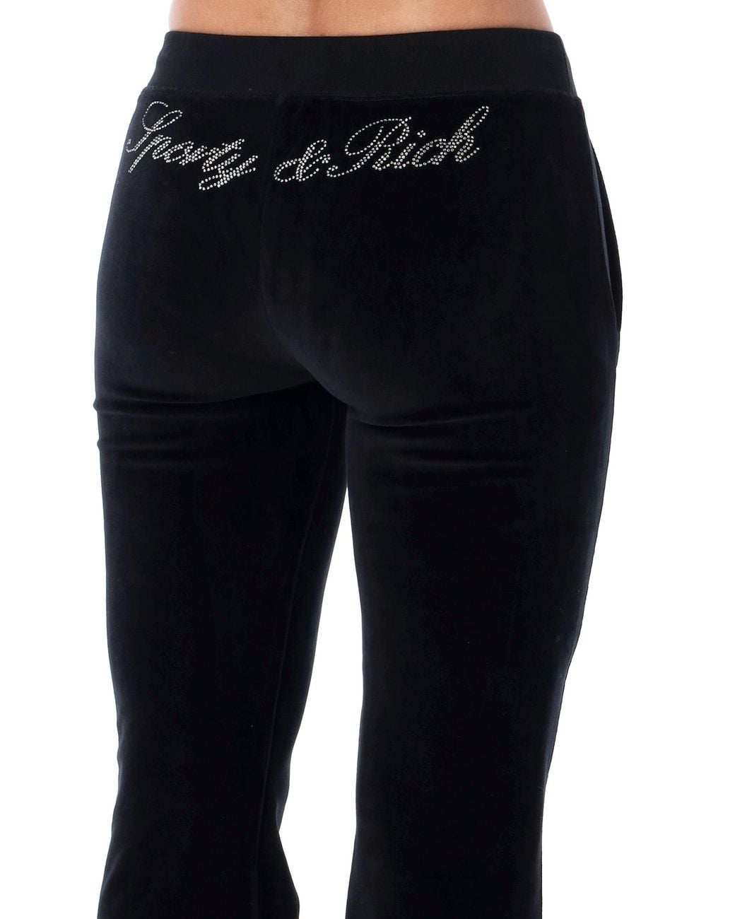 Sporty & Rich Blue Cotton Wide-Leg Sweatpants