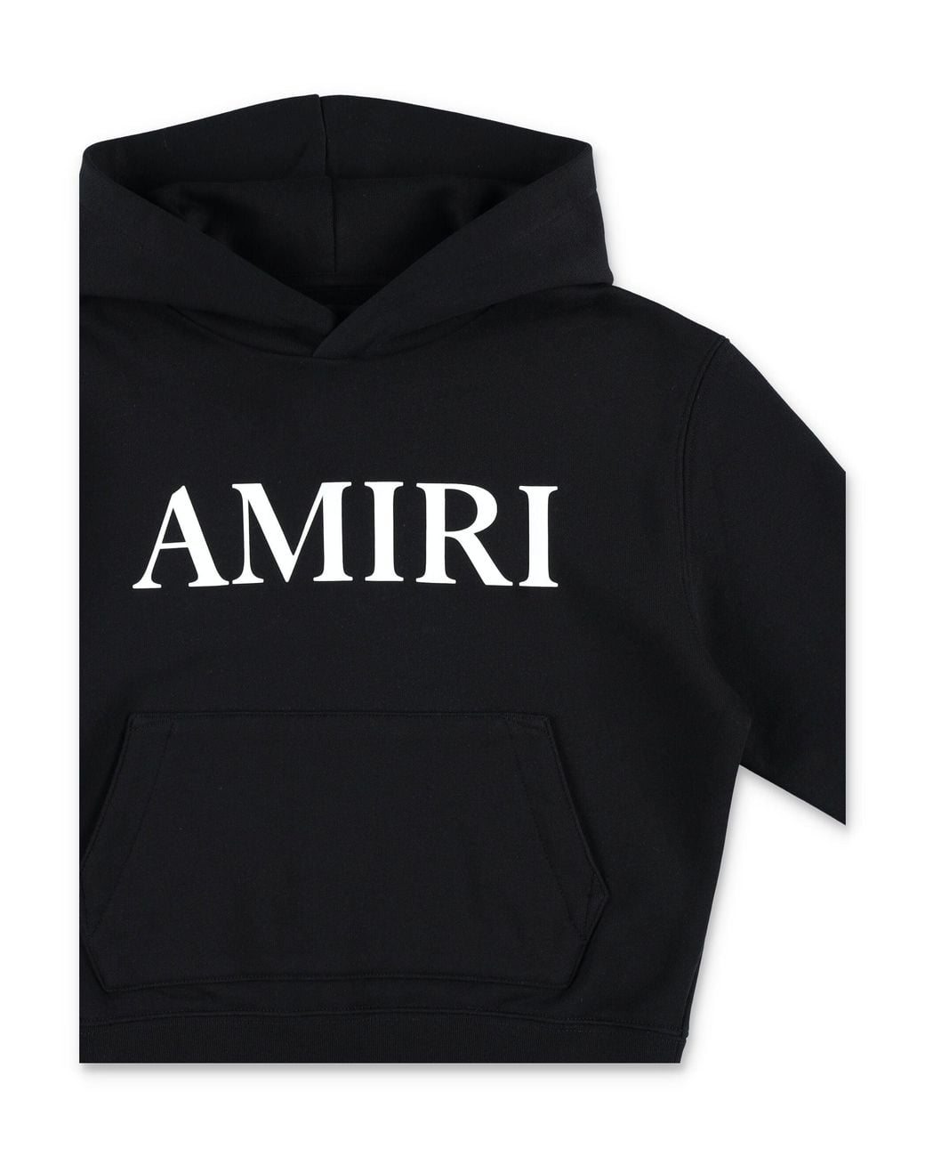 Amiri Black Mini Logo Hoodie For Boys