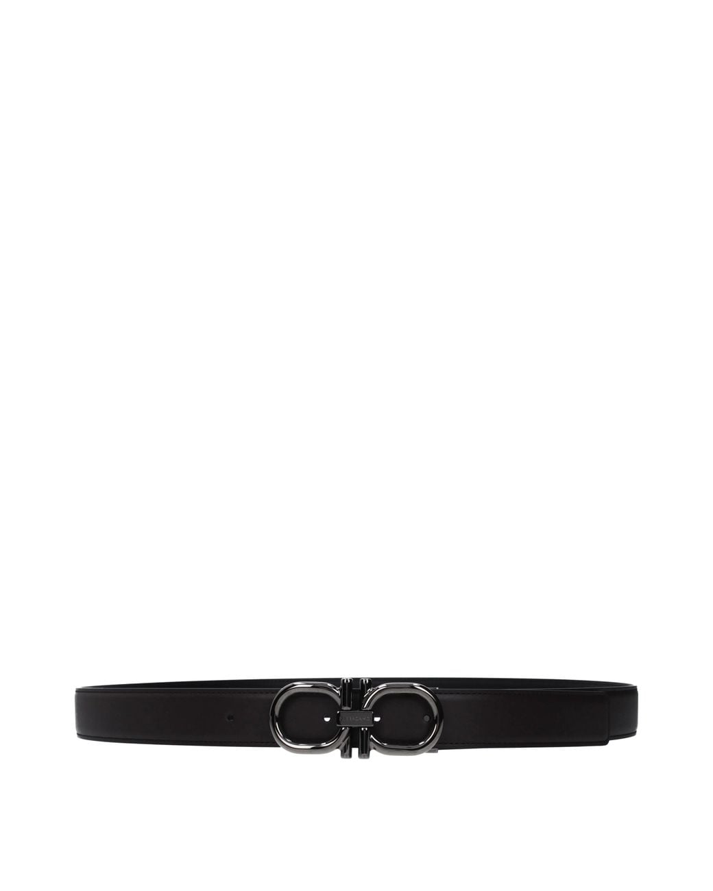 Ferragamo Black Belt/ Leather