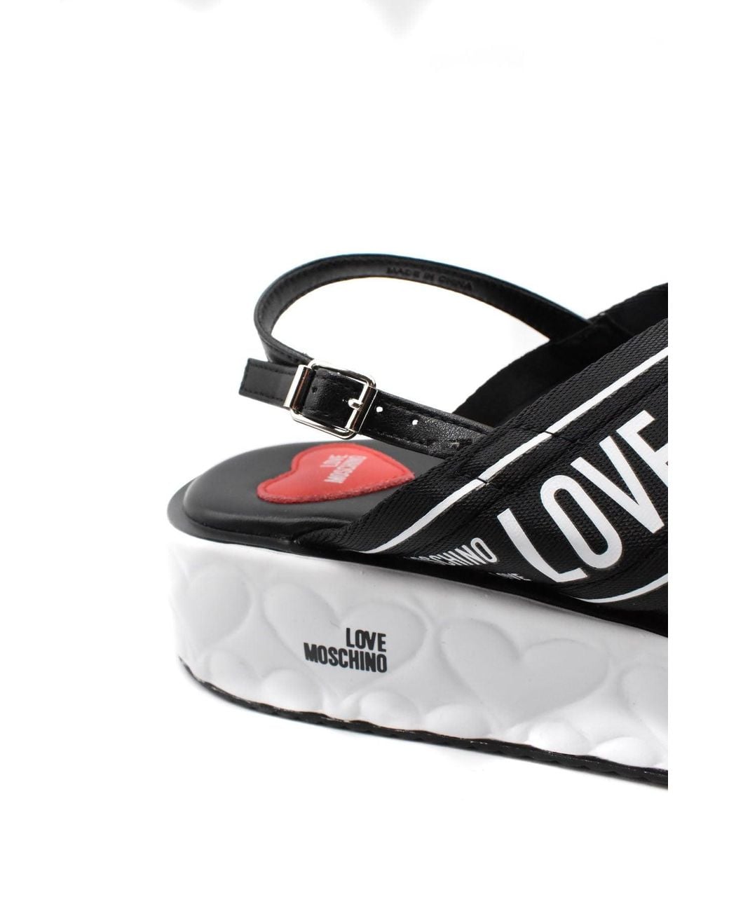 Love Moschino White Sandals