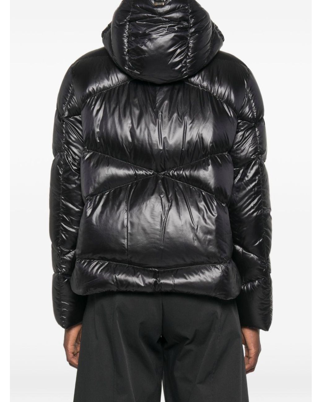 Herno Kort Donsjack in het Black