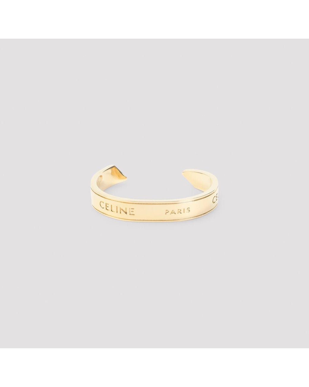 Céline Metallic Small Cuff Bracelet