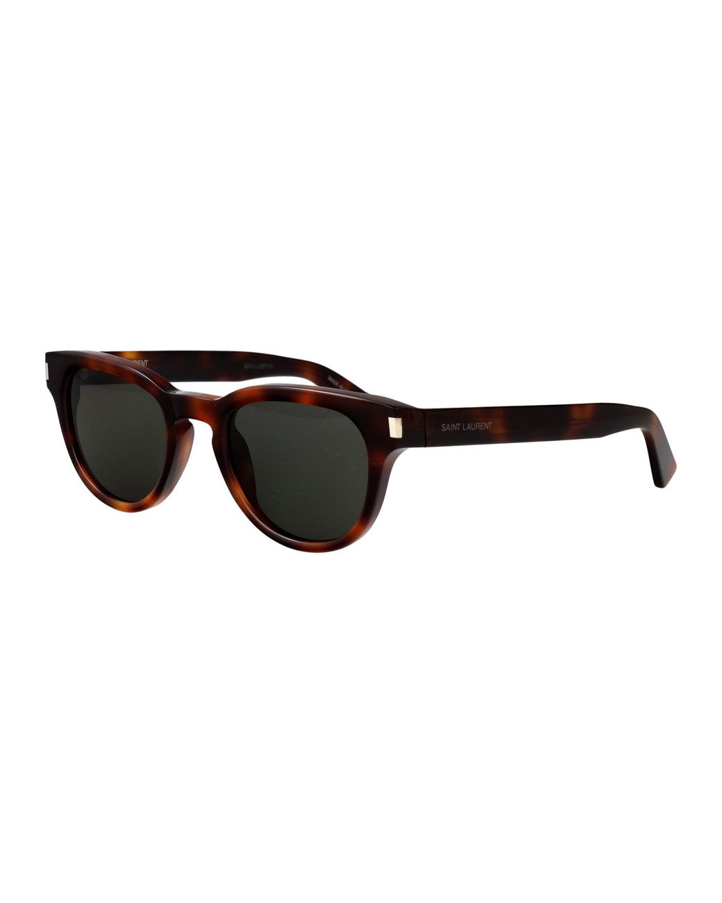 Saint Laurent Brown Round Sunglasses Sl 876 003
