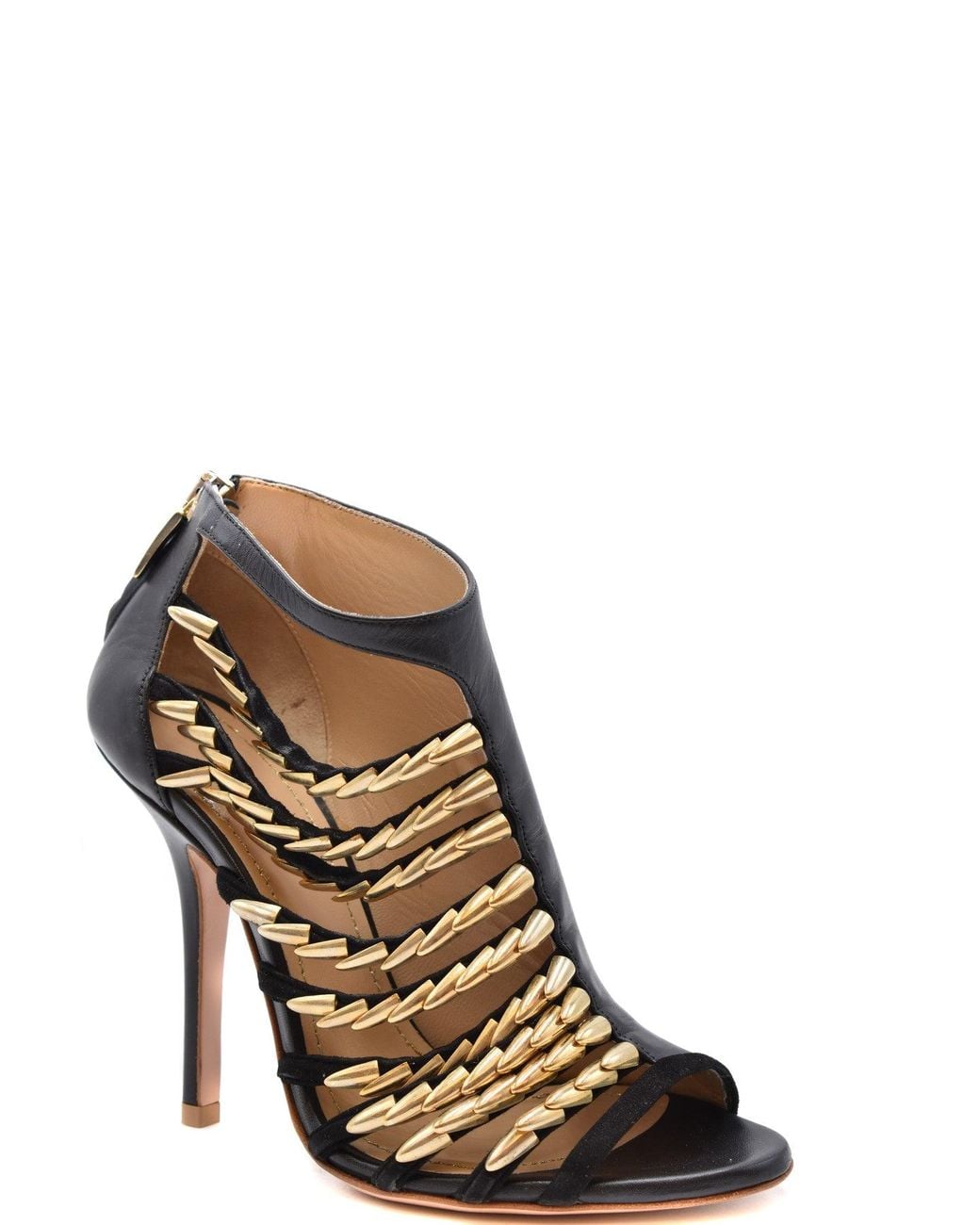 Grey Mer Black Sandals
