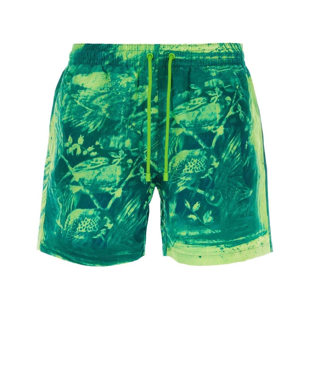 Loewe Green Paula's Ibiza Printed Polyester Swimming Shorts for men