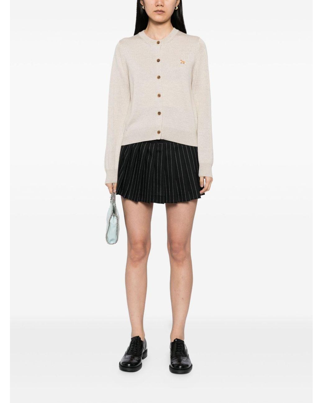 Maison Kitsuné White Maison Kitsune' Sweaters