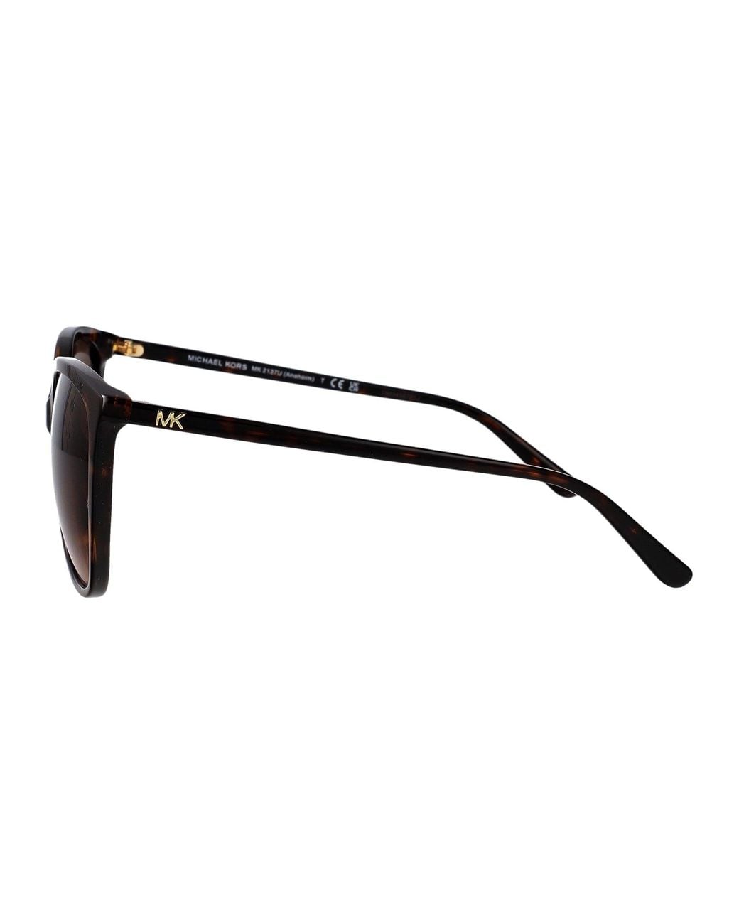 Michael Kors Brown Squared Sunglasses 0 Mk2137 U 300613