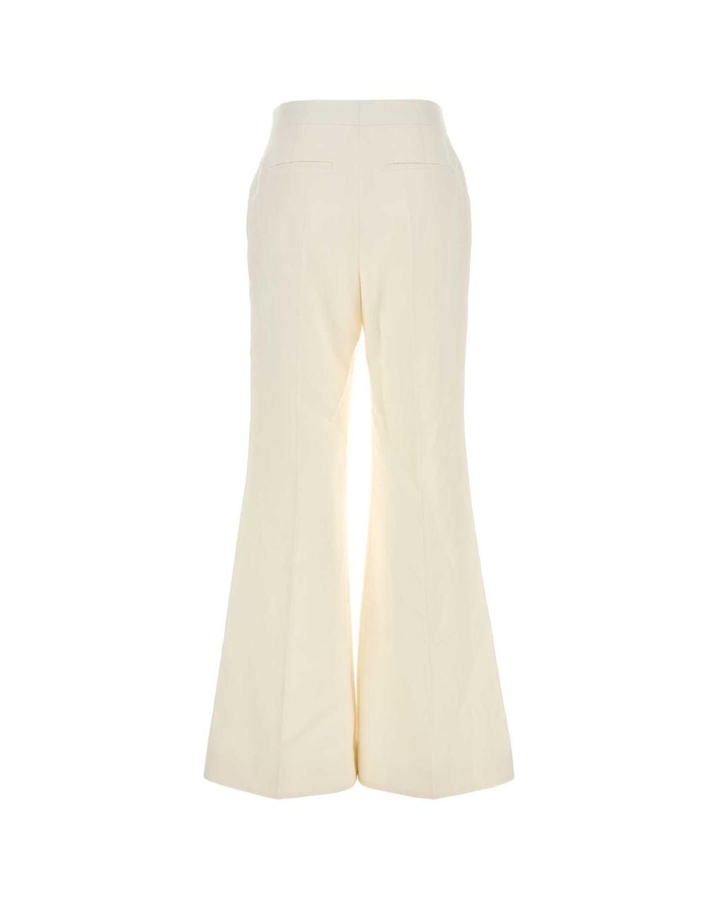 Givenchy White Flared Pants
