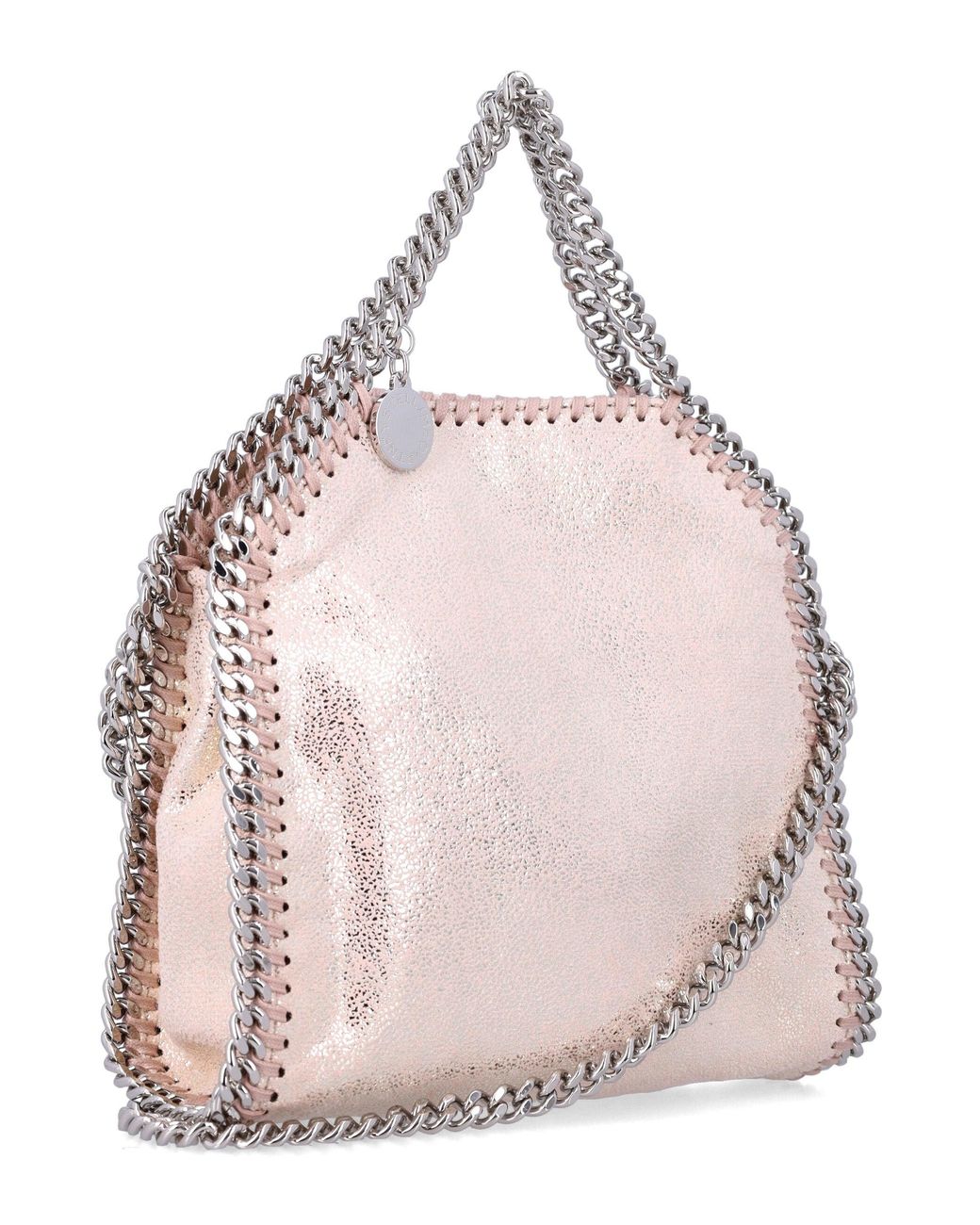 Stella McCartney Pink Mini Falabella Tiny Tote Handbag