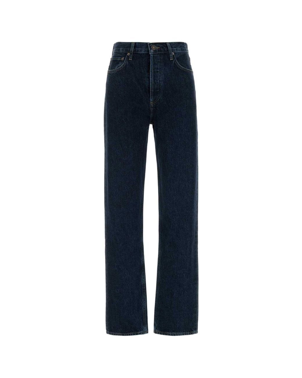 Agolde Blue 90's Pinch Waist Long
