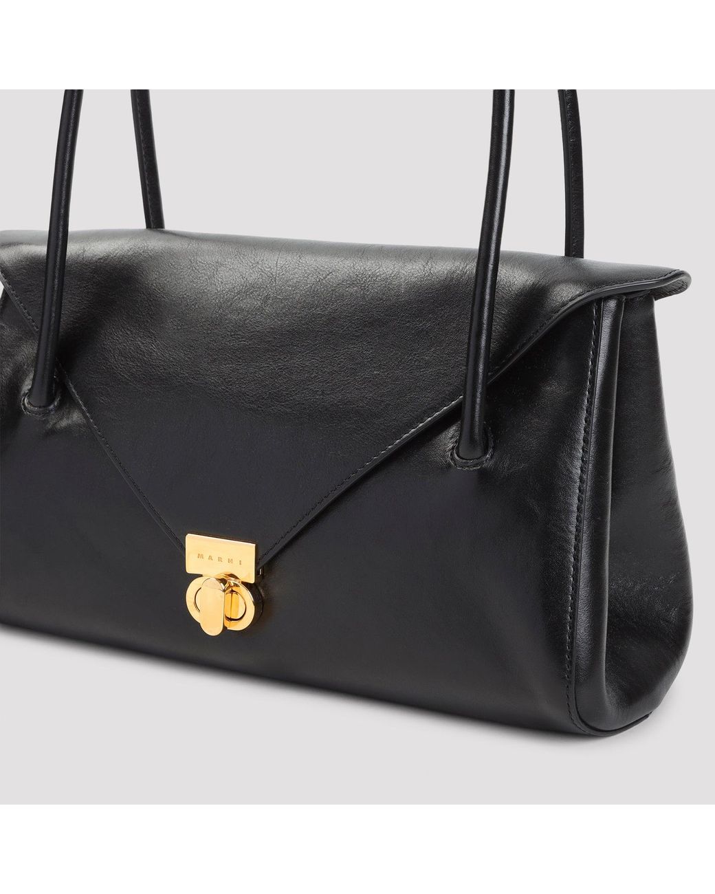 Marni Black East West Shoulder Bag