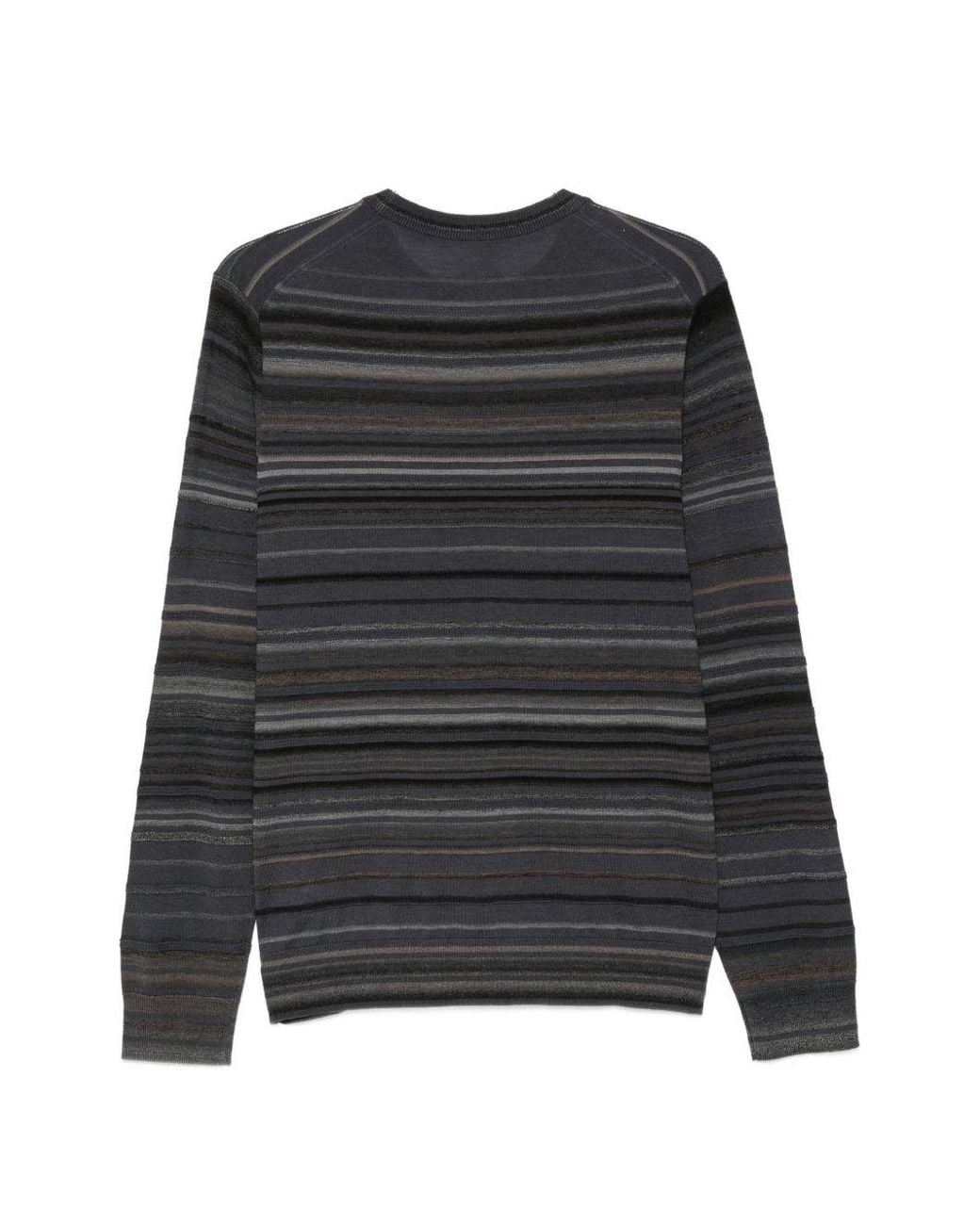 Paul Smith Black Wool Crewneck Sweater