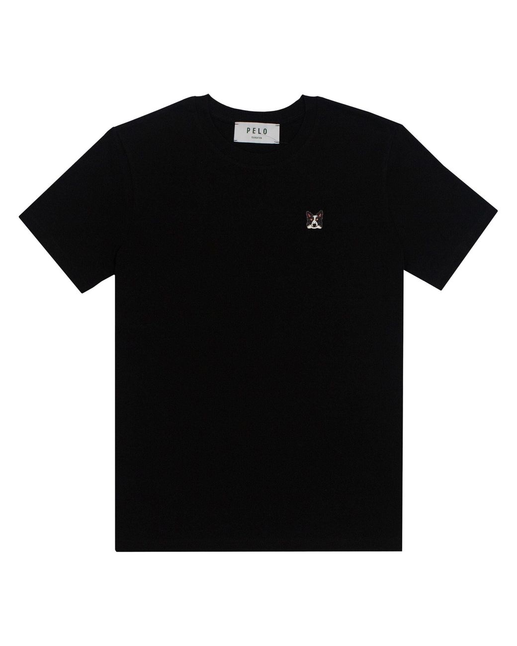 PELO FOUNDATION Black Tshirt for men