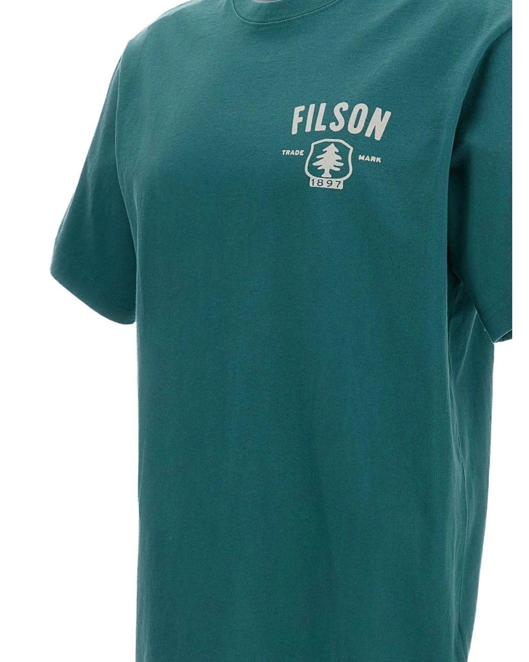 Filson Green S/S Forestry Graphic T Shirt