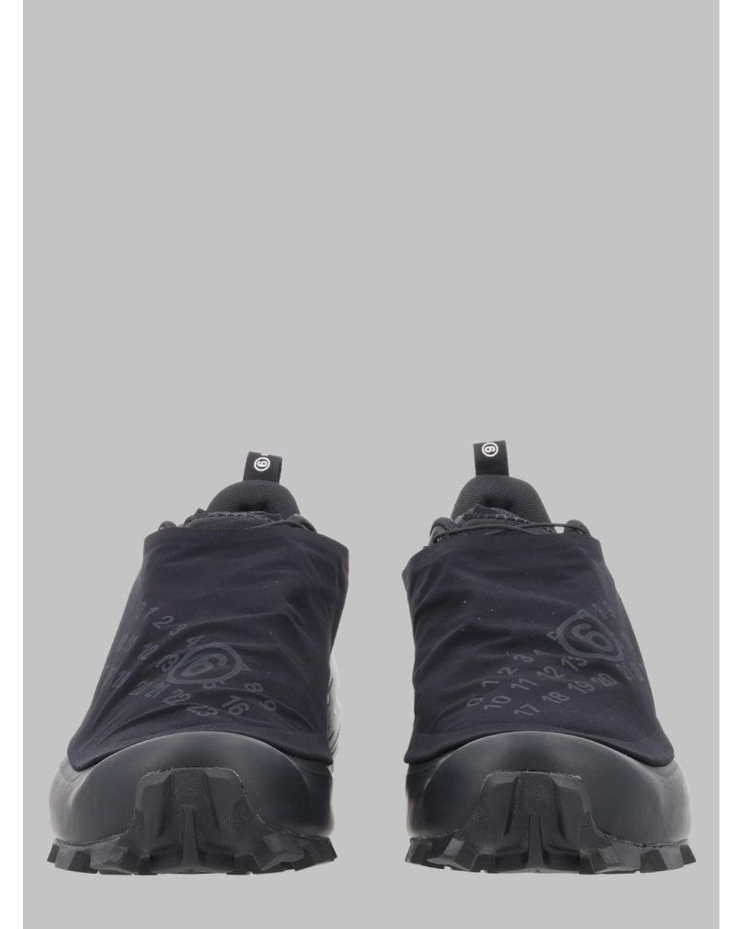 MM6 MAISON MARGIELA X SALOMON Black Sneaker "Cross Dust