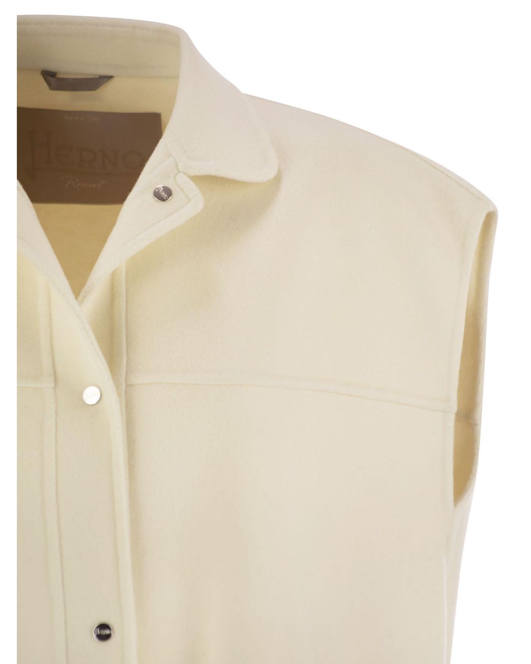 Herno Natural Double Wool Waistcoat