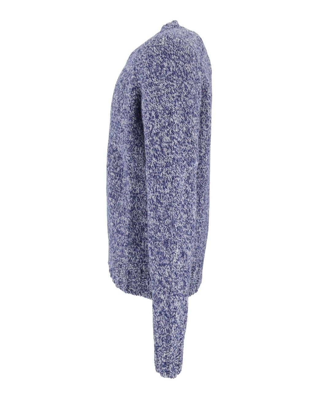 Ballantyne Blue R Neck Pullover