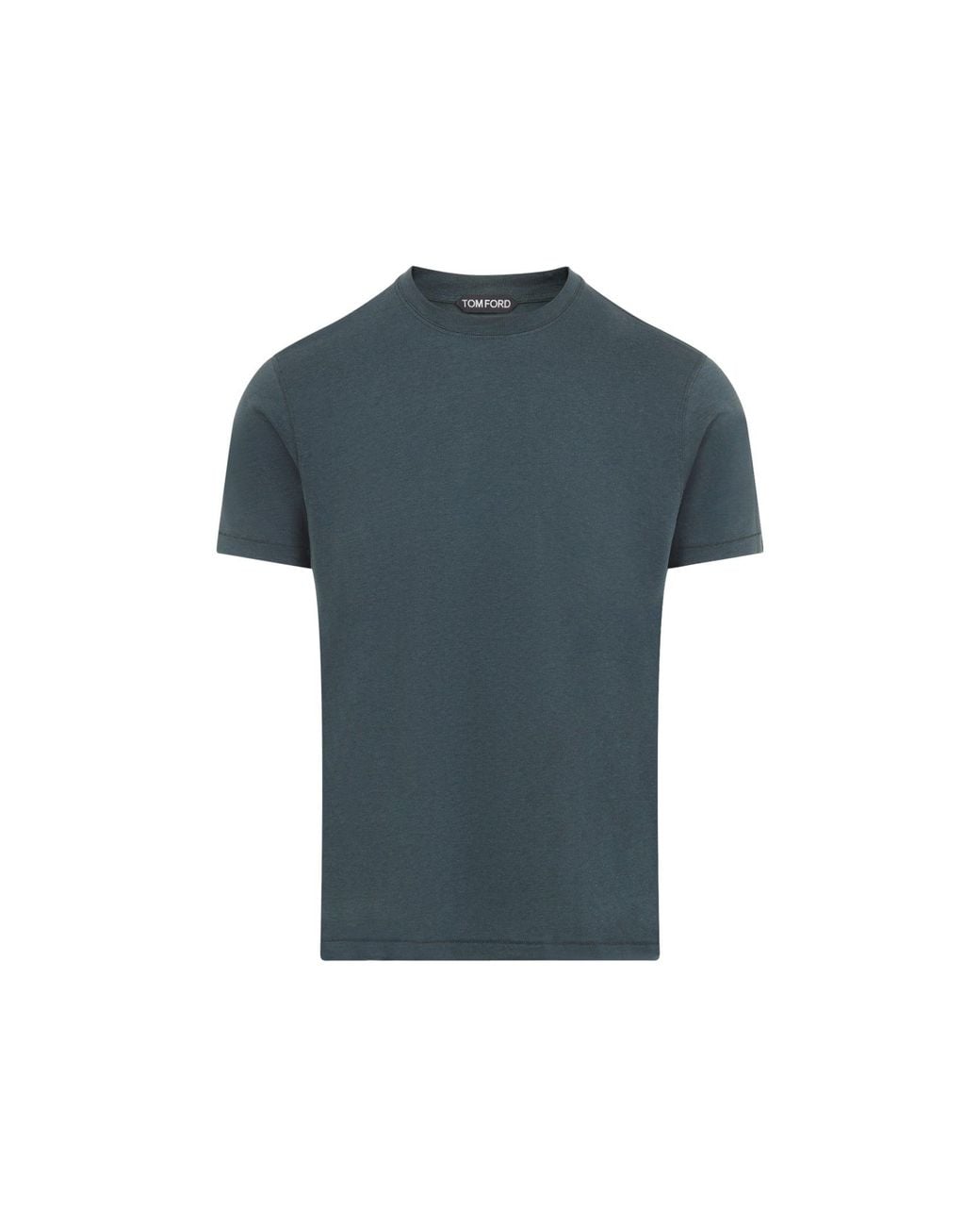 Tom Ford Blue Lyocell T Shirt