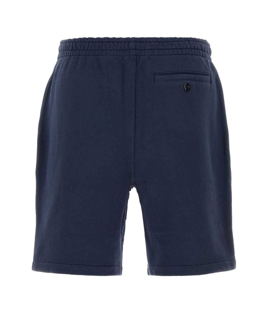 Polo Ralph Lauren Blue Polo Ralph Lauren Cotton Blend Knit Bermuda Shorts for men