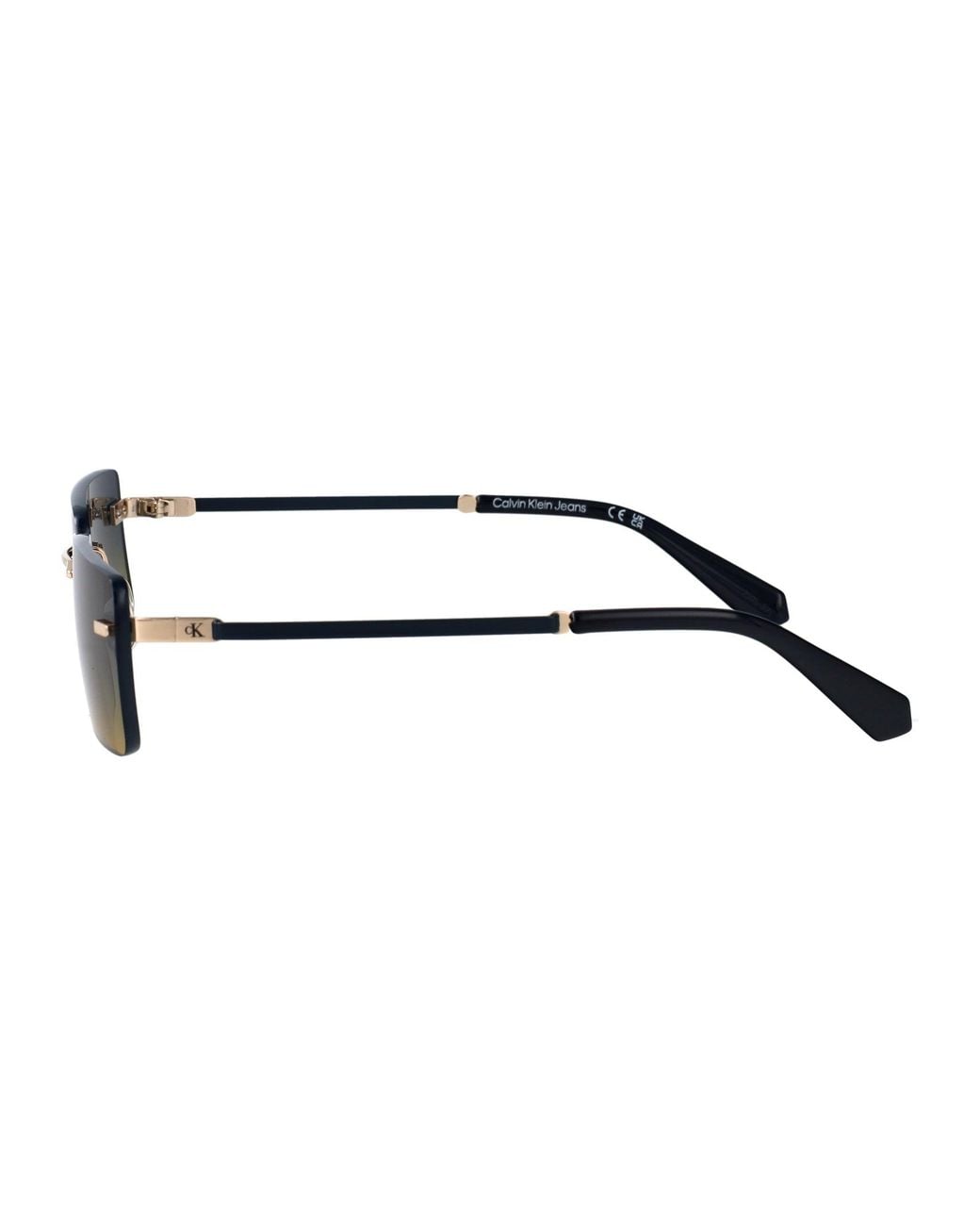 Calvin Klein Green Petrol To Metal Sunglasses for men
