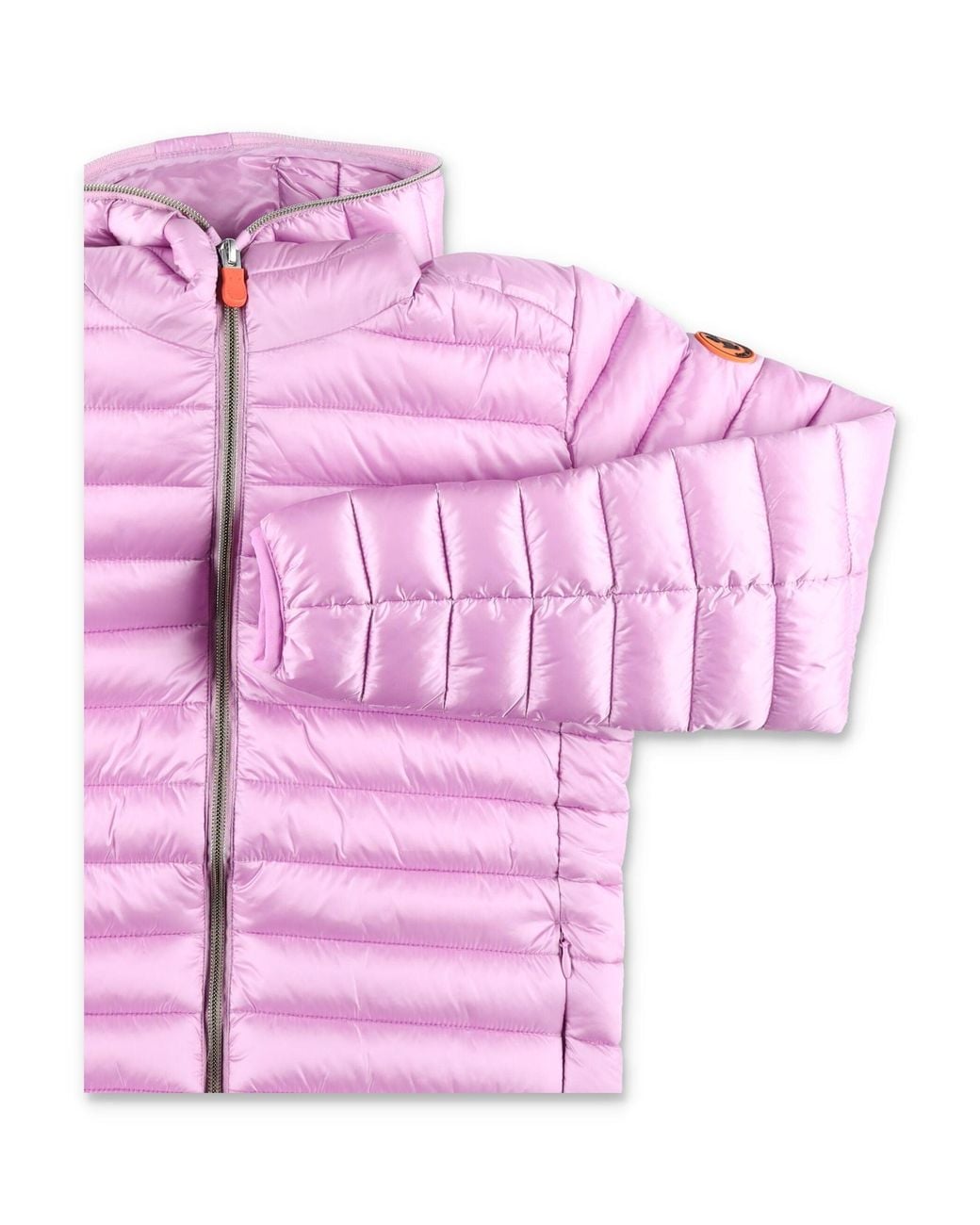 Save The Duck Pink Girls Quilted Puffer Jacket