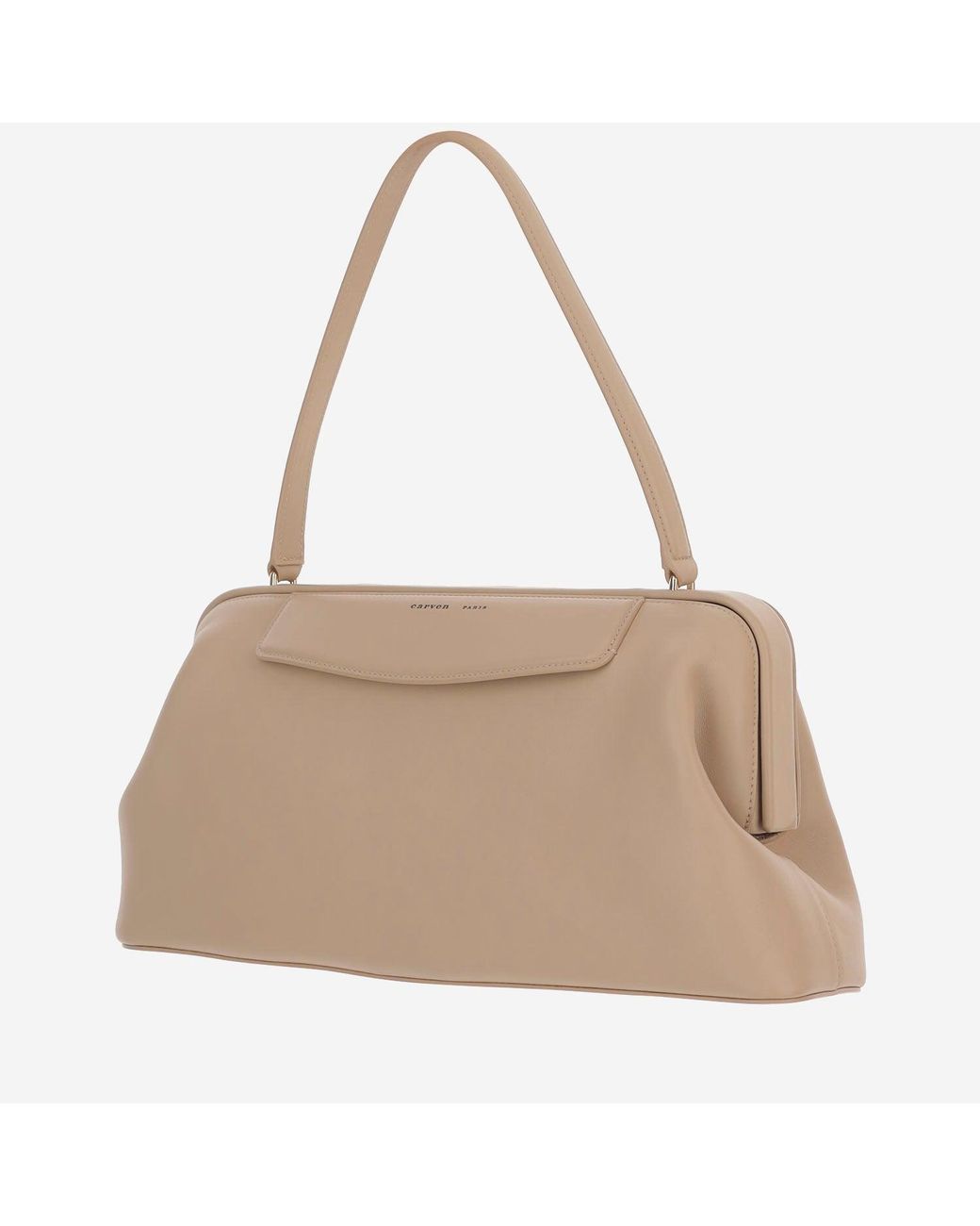 Carven Natural Carmen Leather Bag