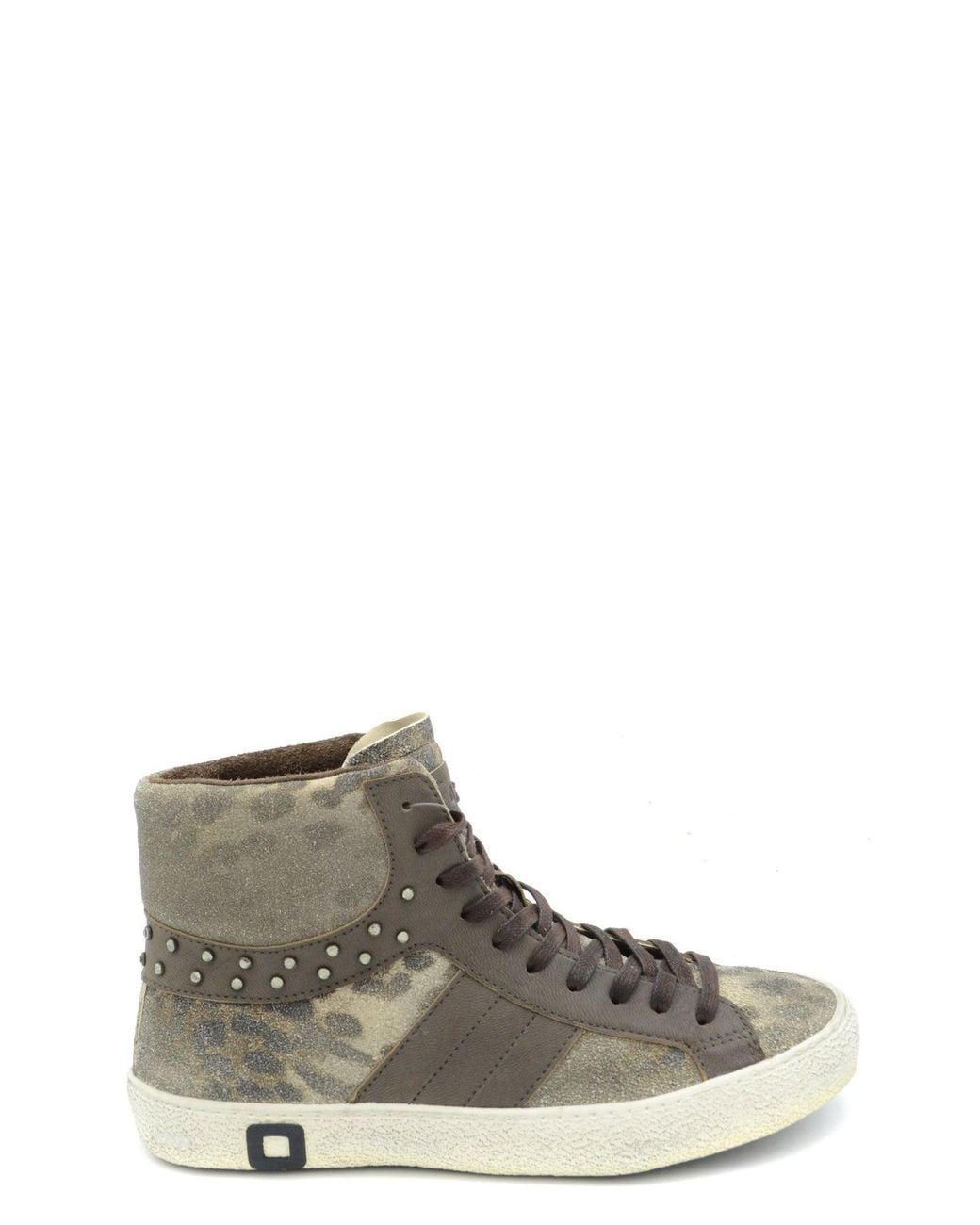 DATE. Baskets Vert Date en coloris Brown