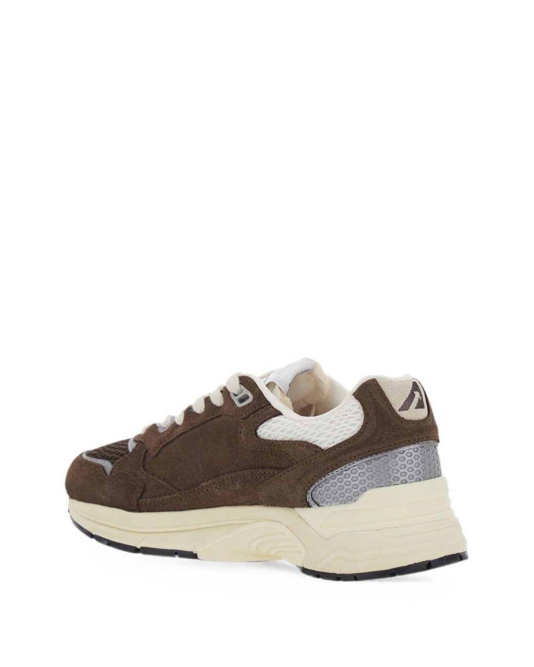 Autry Brown Hyperway Low Sneakers