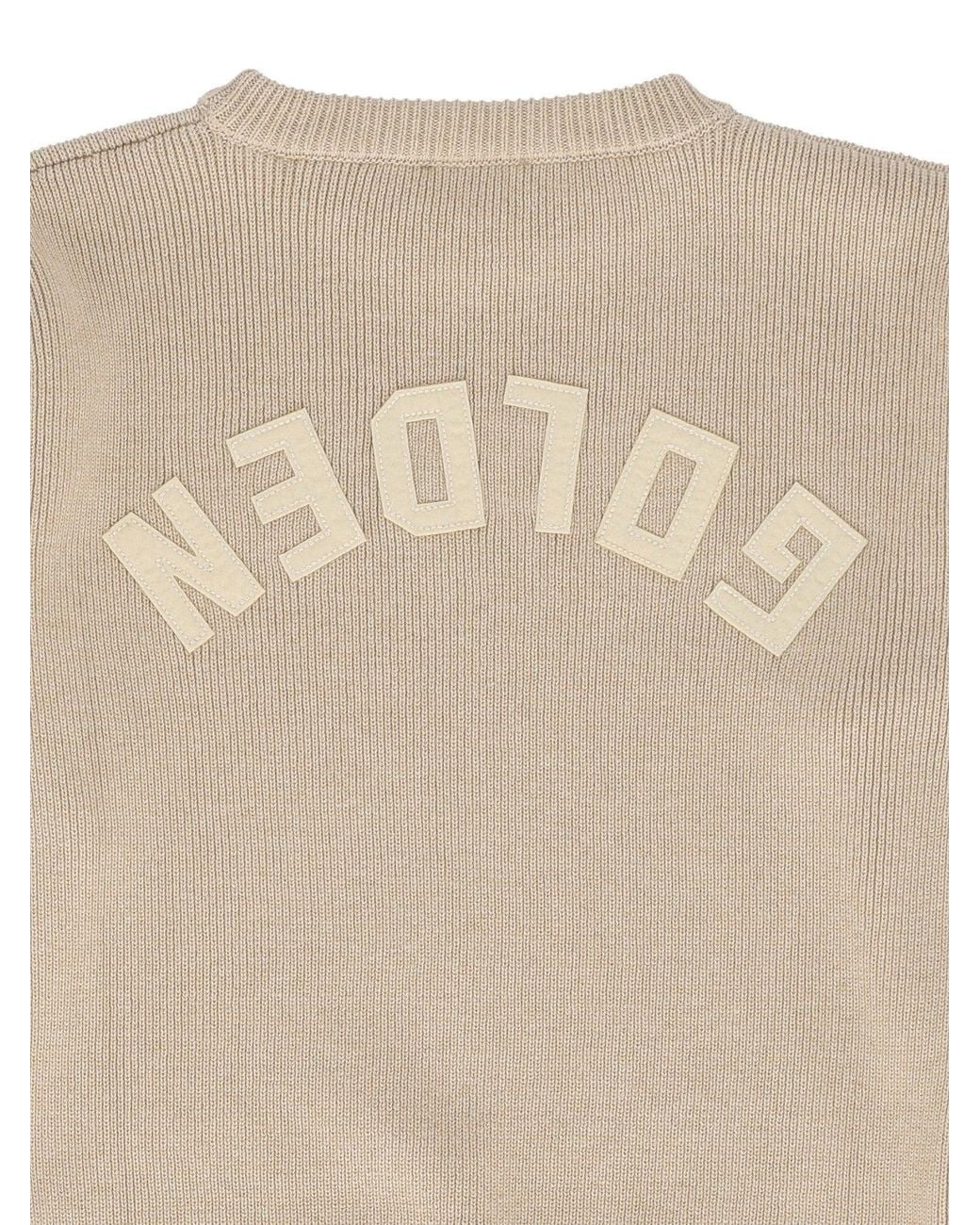 Golden Goose Deluxe Brand Natural Golden Knit Regular Crew Neck