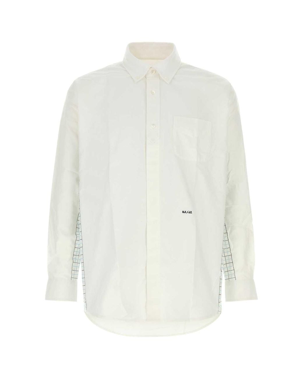A.P.C. White Relaxed Solid Shirt for men