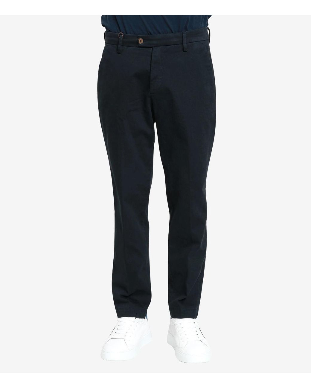 BRO-SHIP Blue Trousers for men
