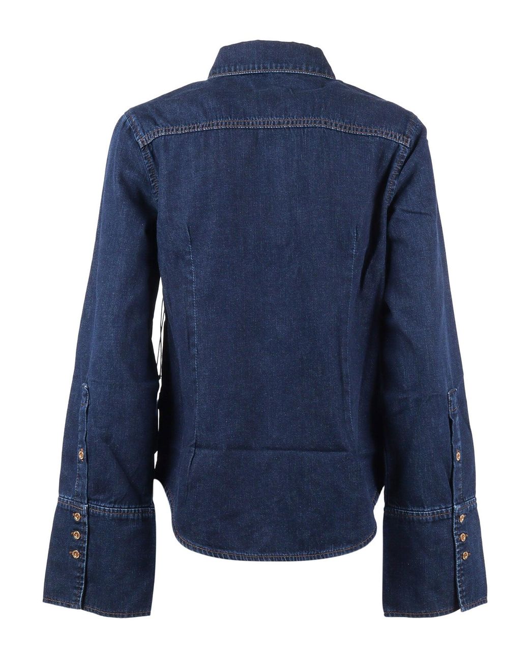 7 For All Mankind Blue Shaped Shirt Soul